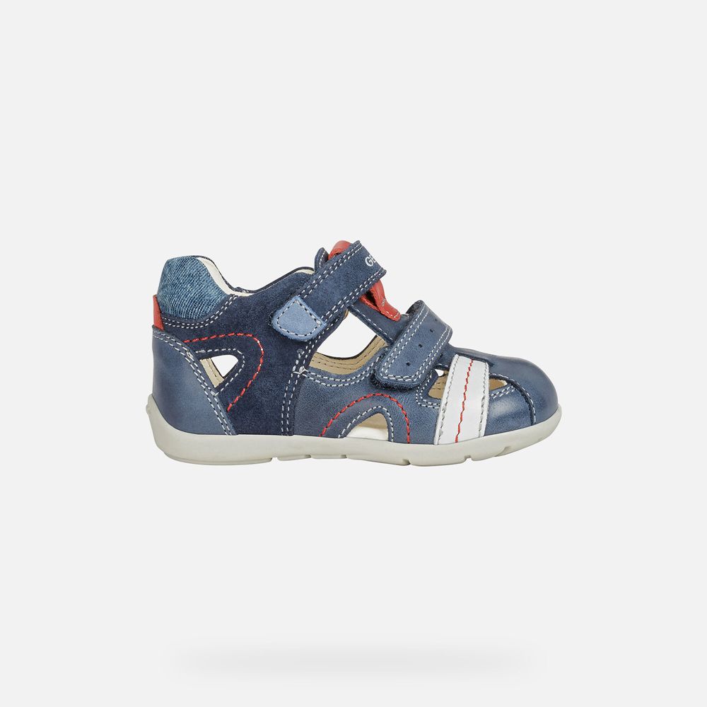 Geox Sandals Navy Kaytan Boy - Geox Baby Shoes - CEPKBN462